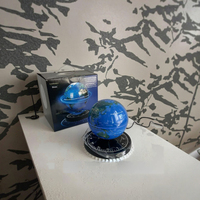 Vente en gros Lampe LED à lévitation magnétique Lumière de carte du monde rotative flottante avec décor moderne