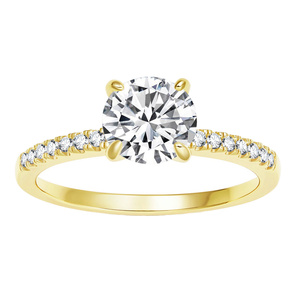 Anillo Romántico con Corazones Rosados Deslumbrantes para Mujer, Plata de Ley 925, Joyería Fina Clásica para Boda, Compromiso o Fiesta - Product Image 1