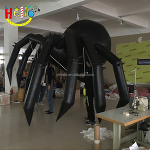 Al aire libre gigante soplado araña viuda negra Halloween inflable Decoración - Product Image 6