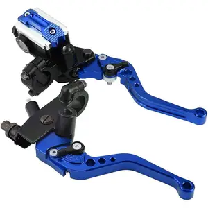 Motocicleta Brake Clutch Levers Universal Front Brake Master Cylinder repair kits Reservoir Levers Pump accessories for e25