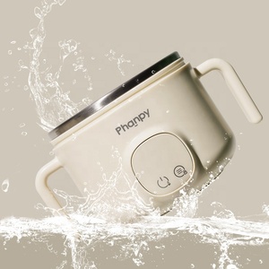 Nouveaux bols rechargeables pour bébé bols chauffants <span class=keywords><strong>sans</strong></span> <span class=keywords><strong>fil</strong></span> pour bébé bol intelligent en acier inoxydable non renversable pour bébé - Product Image 6