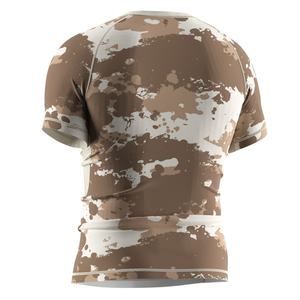 Camiseta de Compresión con Protección Solar y Patrón de Camuflaje, Elástica en 4 Direcciones, UPF50+, Tejido Transpirable para Deportes Acuáticos y BJJ Jiu-Jitsu - Product Image 6