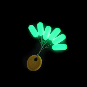 EPS จุกตกปลาโฟมเรืองแสงในเม็ดสีเข้มเรืองแสงลูกปัดลอยอุปกรณ์ตกปลา - Product Image 1