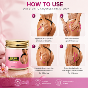 Crema Sexy per Sollevamento Glutei, Crema per l'Ingrandimento <span class=keywords><strong>di</strong></span> <span class=keywords><strong>Seno</strong></span> e Glutei, Crema per il Miglioramento dei Glutei per Donne - Product Image 3