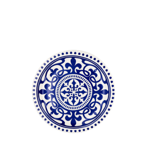 Piatto Piano Plato Llano Coupe Alhambra Azul 20cm, Piatto Decorativo con Motivo per Servizio da Tavola - Product Image 1