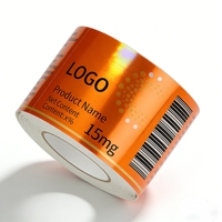 Ensemble d'étiquettes en papier et de boîtes pour flacons de 3 ml, 5 ml, 10 ml, personnalisé pour les flacons de soins de santé rechargeables
