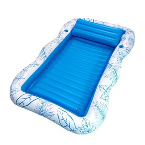 เตียงลมลอยน้ำขนาด 230x150 ซม. ลายใบเมเปิ้ลคู่ สำหรับพักผ่อนในสระ - Product Image 2