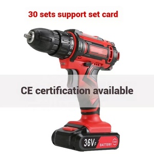12V Portable Battery Power Impact Drill Multifunction Mini Hand Household <b>Tool</b> Set 10 Cordless Drill 10 - Product Image 4