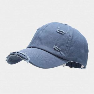 Casquette de baseball en coton vieilli, style trucker, couleur unie, avec logo brodé personnalisé acceptable, pour homme - Product Image 1