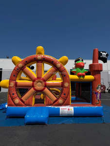 Château <span class=keywords><strong>gonflable</strong></span> géant sur le thème du bateau pirate GMY pour adultes avec toboggan, brincolines gonflables, <span class=keywords><strong>aire</strong></span> <span class=keywords><strong>de</strong></span> jeux pour bébés pour les fêtes - Product Image 6