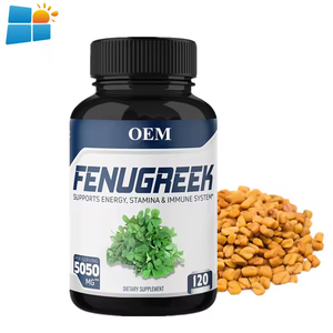 OEM bio Vegan Private Label <span class=keywords><strong>capsule</strong></span> di fieno greco supporto di glucosio nel sangue benefico per il supporto di fieno greco menopausa - Product Image 6