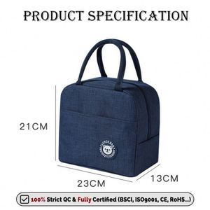 Custom Logo Lunch <b>Bag</b> Insulation Oxford Lunch Storage <b>Bag</b> <b>Large</b> Capacity Women's Handbags Insulated Lunch <b>Bag</b> for Kids - Product Image 4