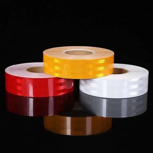 Grado 1 50mm bianco chiaro ambra HGV Hi Vis veicolo commerciale miglior nastro riflettente impermeabile - Product Image 5