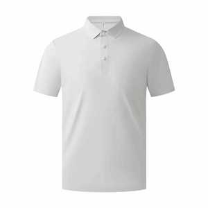 Polo unisexe en nylon à séchage rapide, coupe ample, uniforme de travail d'été personnalisable - Product Image 4