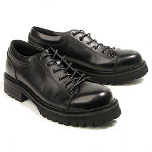 Genuine Leather <b>Men</b> Square Toe Lace-Up Business Classic Luxury High Quality Lightweight Breathable Anti-Slip Patchwork <b>Dress</b> - Product Image 4