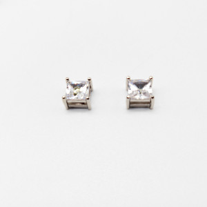 Fashion Geometric Clip-on <b>Earrings</b> Round Zircon Zinc Alloy Claw Setting Unisex Non-Pierced Ear Clips <b>Studs</b> - Product Image 4