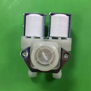 Válvula Solenoide de Lavadora de Doble Válvula Vertical de Nailon de Estilo Europeo - Product Image 1