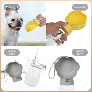 BOBO&<span class=keywords><strong>YOYO</strong></span> Nouvelle Bouteille Distributrice d'Eau et de Nourriture Portable 2-en-1 Grande Capacité pour Chiens, Personnalisable avec Logo, Idéale pour les Voyages et l'Extérieur - Product Image 4