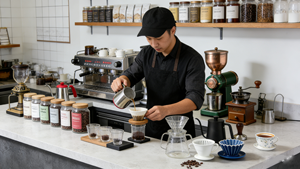 <span class=keywords><strong>2026</strong></span> कस्टम वाणिज्यिक ग्रेड स्टेनलेस स्टील कॉफी बीन रोस्टिंग उपकरण पूर्ण सेट सटीक तापमान नियंत्रण स्वचालित - Product Image 4