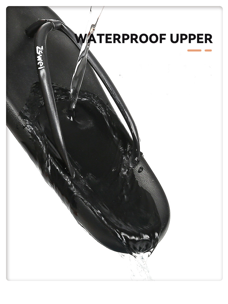 Custom Logo PVC Slipper Women Shoes Summer Sandals Flat Flip Flops Slippers Ladies