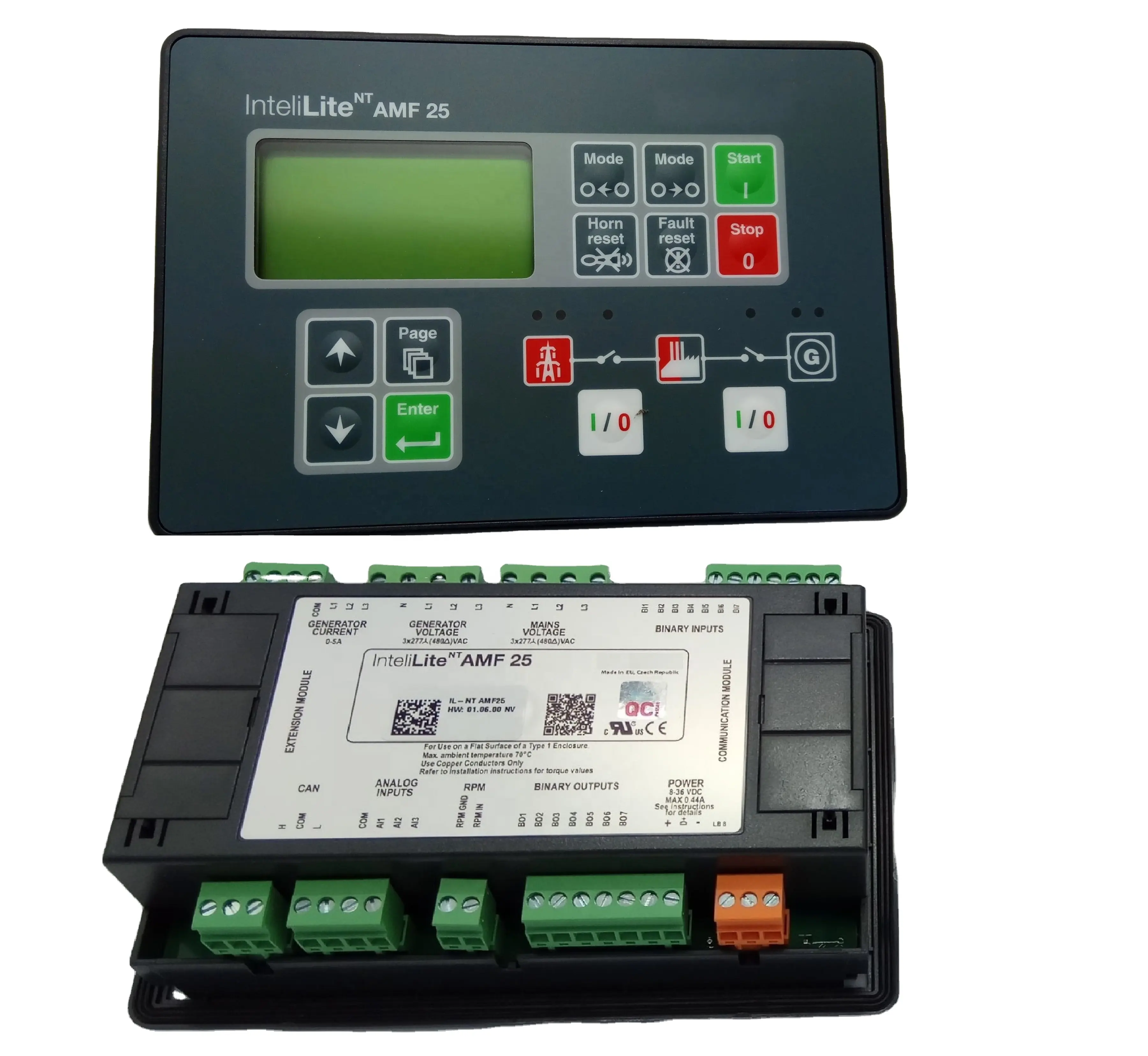 Original IL NT AMF25 Steuerung Generator Steuerung IL-NT AMF25 Stromaggregat Steuerung PANEL AMF25