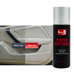 Agente de Revestimiento Plástico Negro para Automóviles, Antibacterial, No Abrasivo, 30 ml, Restaurador de Molduras, Elimina Marcas y Arañazos - Product Image 5