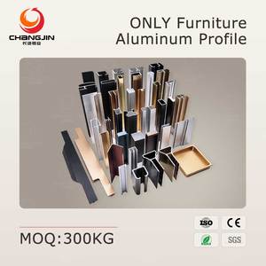 Profilo <span class=keywords><strong>in</strong></span> <span class=keywords><strong>Alluminio</strong></span> OEM 6063 T5 per Mobili, Dimensioni Personalizzate, Anodizzato per Armadi da Cucina - Product Image 3