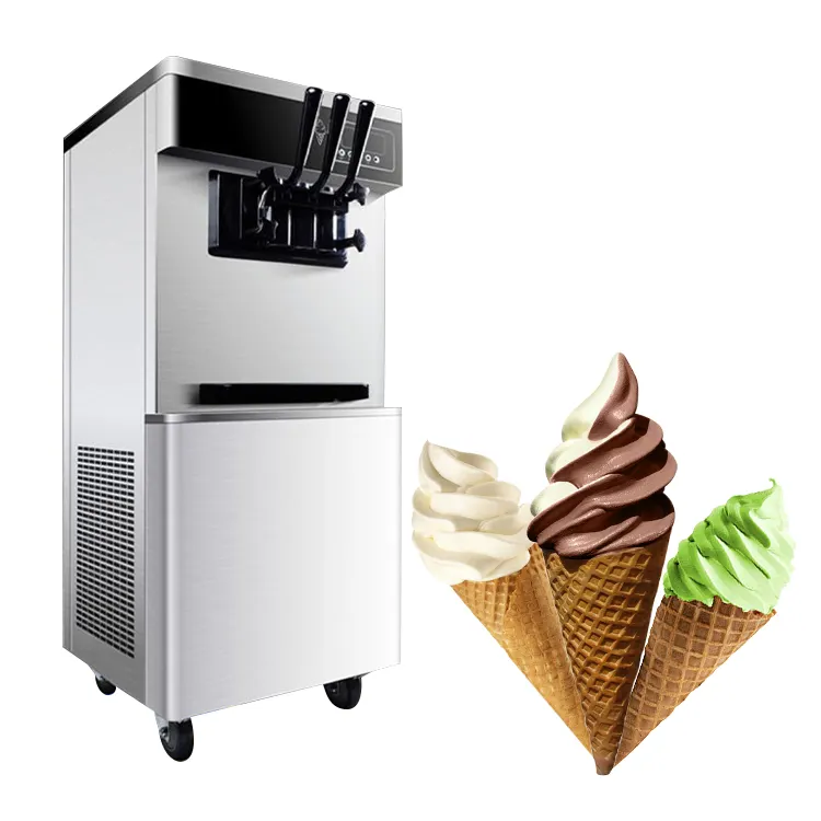 Máquina Expendedora de helados de 3 sabores, máquina comercial de aperitivos, alta producción, buen precio, paquistaní