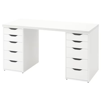Bureau d'étude pour étudiants, mobilier de bureau, bureau en bois gain de place, bureau de direction moderne pour la maison