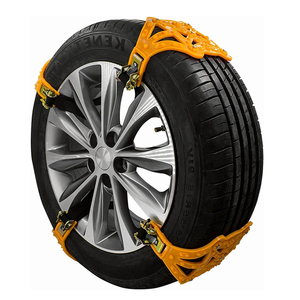 Roda rantai salju darurat antiselip Universal Musim Dingin rantai keamanan traksi tebal tahan lama untuk sebagian besar mobil/SUV/truk - Product Image 5