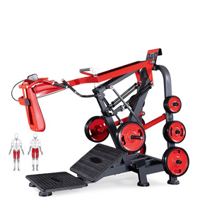Penjualan langsung pabrik <span class=keywords><strong>2025</strong></span> pelat mesin Squat Pendulum Premium peralatan kebugaran <span class=keywords><strong>Gym</strong></span> komersial dimuat
