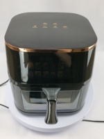 Friteuse à air chaud numérique sans huile 8L, écran tactile, grande capacité, pour usage domestique - Vente en gros