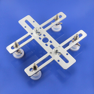 Aluminum 20x20 Angled Arm Fixture Plate Vacuum Suction Cup Robotic Arm Accessories for Injection Molding <b>Articulated</b> <b>Robots</b> - Product Image 1