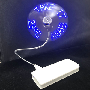 Khuyến mại Quà Tặng biểu tượng tùy chỉnh tiện ích di động linh hoạt cổ ngỗng Đồng hồ tay mini USB <span class=keywords><strong>fan</strong></span> với <span class=keywords><strong>LED</strong></span> hiển thị ánh sáng - Product Image 1