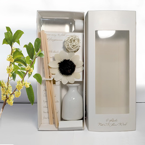 Mới đến hương liệu sậy khuếch tán chai 30 ml hương thơm sậy khuếch tán Quà Tặng gốm chai sậy khuếch tán Bộ - Product Image 6