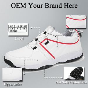 Nouvelles chaussures de <span class=keywords><strong>golf</strong></span> tendance antidérapantes, chaussures de sport en cuir professionnelles pour hommes, crampons pour l'été et l'hiver, chaussures de <span class=keywords><strong>golf</strong></span> pour femmes - Product Image 6