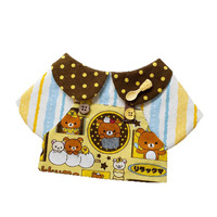 Bandana Hewan Peliharaan Motif Beruang Lucu, Handuk Penyerap Air Liur, Bib Anjing Kucing Bermotif Titik