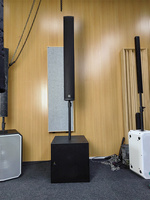 Pôle réglable pour subwoofer HDL20 HDL30 Line Array avec pare-chocs Flybar 8006 9006 HDL18 Subwoofer Support de poteau réglable