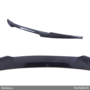 For A5 S5 RS5 B9 4Door Sportback M4 Style Carbon Fiber <b>Rear</b> <b>Spoiler</b> Trunk Wing 2016-2025 - Product Image 4