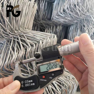 مصنع آنبينغ المجلفن سياج الإعصار الماس شبكة سياج سلسلة ربط السور للبيع - Product Image 3