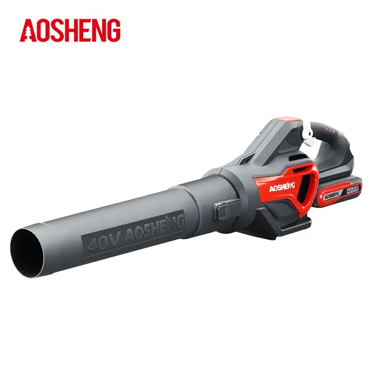 Aosheng 40V Blower Draadloze, Lithium-Ion Batterij Bladblazer, 107 Mph Met Turbo Boost, variabele 3-Speed