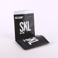 Sac d'emballage refermable à trois côtés avec logo personnalisé imprimé pour vêtements et accessoires