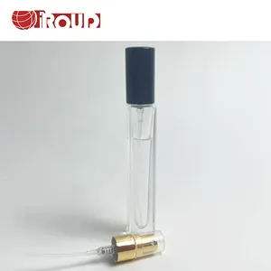 12 Screw Nozzle Spray Bottle Mini Transparent Spray Bottle Glass Perfume Sample Atomizer