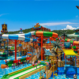 Conception et production d'une grande forteresse aquatique pour un projet de parc aquatique au parc d'attractions Asie-Moyen-Orient - Product Image 1