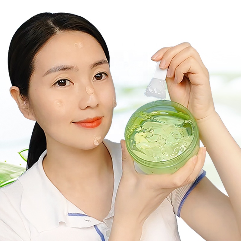 Oem Aloe Vera Gel Bulk Organic Pure Plant Extract No-Wash Sleeping Facial Mask Anti Pimples Smooth Moisturizing Aloe Vera Gel