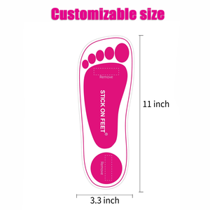 Cuscinetti Adesivi Monouso Personalizzabili <span class=keywords><strong>per</strong></span> Piedi, <span class=keywords><strong>per</strong></span> Cura del Corpo e SPA, Etichetta Privata, Vendita all'Ingrosso - Product Image 4
