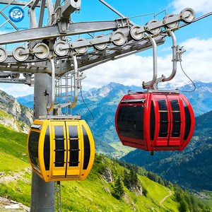 Sistema de Teleférico Pulsante, Teleférico Panorámico, Sistema de Elevación en Gondola, Fabricante de Teleféricos para Desarrollo Turístico y Parques de Atracciones - Product Image 1