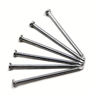 Clous de fixation circulaires en acier galvanisé de 27 mm pour maçonnerie, outil manuel, matériaux de fixation pour plafonds, vente chaude en Chine - Product Image 1