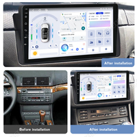 NaviFly Multimédia UIS7856 Écran partagé 1280*720 Affichage UI 8 cœurs Car-play Android Auto DSP 4G LTE Wifi pour BMW E46 1998-2006