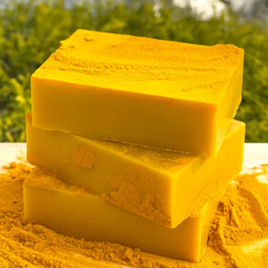 Savons artisanaux naturels au citron, fabriqués sur mesure, pour le visage et le corps, bio, éclaircissants, à l'acide kojique et au curcuma, pour la peau. - Product Image 3
